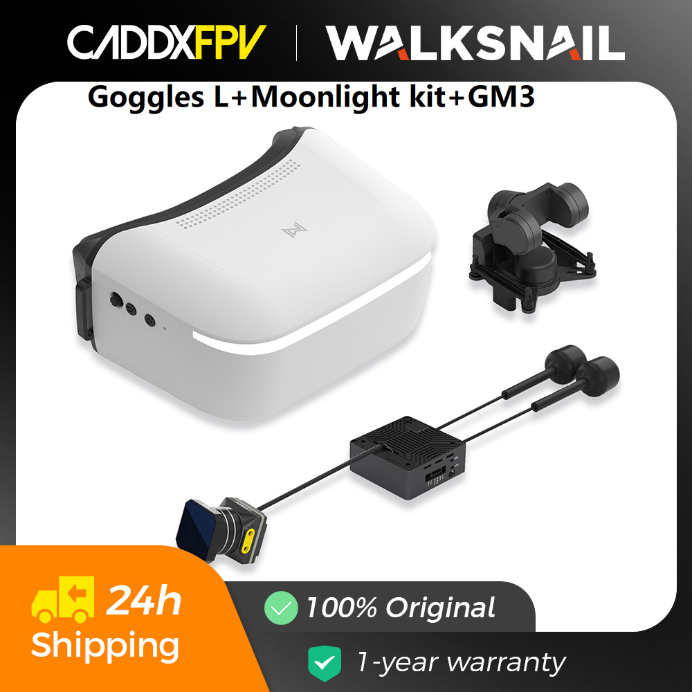Walksnail Avatar Hd Moonlight Kit 4K - Caddx Walksnail Avatar HD Goggles L+Walksnail