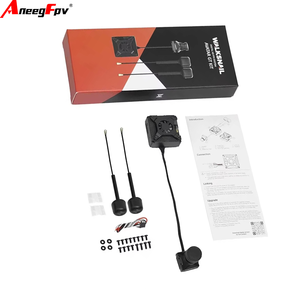 Walksnail Avatar Gt Kit 2W Vtx - Caddx Walksnail Avatar GT KIT 1080P