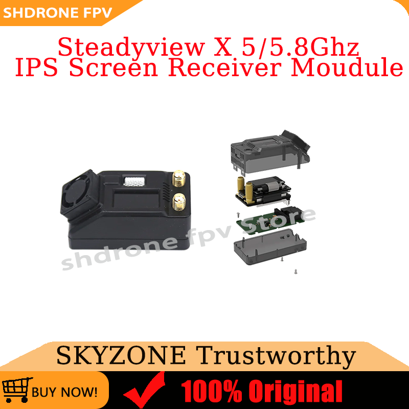 Skyzone Steadyview X Receiver Module - New SKYZONE SteadyView X IPS Screen