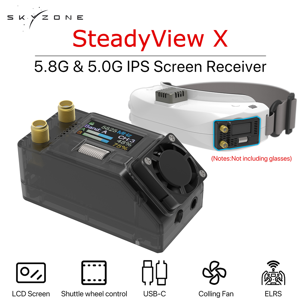 Skyzone Steadyview X Receiver Module - SKYZONE Steadyview X 5/5.8G Receiver Module