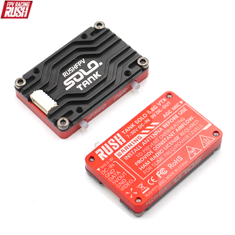 Foxeer Reaper Extreme 2.5W Vtx - RUSH Solo Tank 5.8G VTX Video
