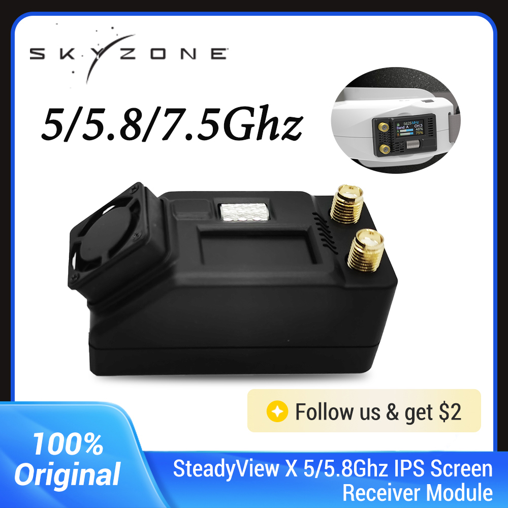 Skyzone Steadyview X Receiver Module - Skyzone SteadyView X 5Ghz 5.8Ghz IPS