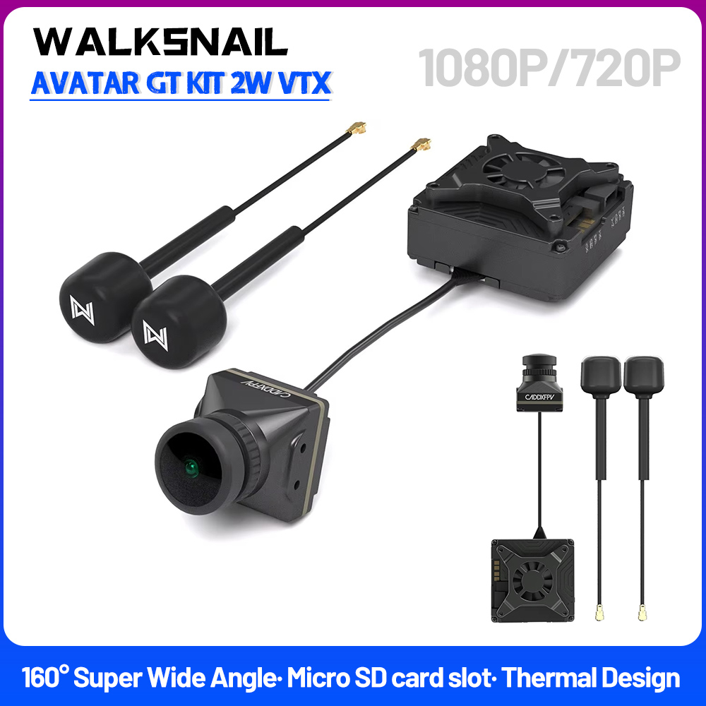 Walksnail Avatar Gt Kit 2W Vtx - Walksnail Avatar GT KIT 2W VTX
