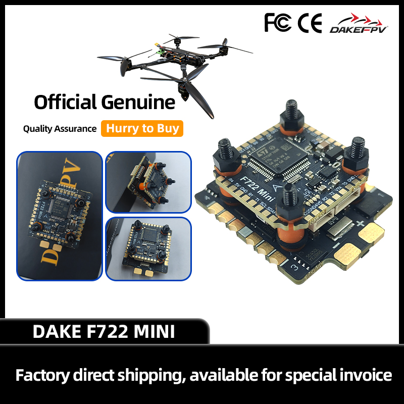 DAKEFPV Mini F722 FC mini stac - Foxeer Reaper Extreme 2.5W Vtx review and price