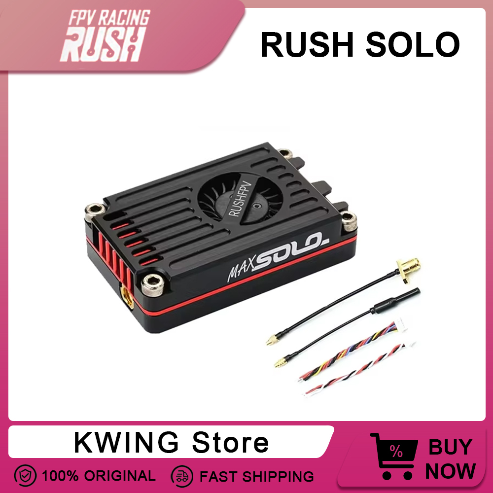 RUSH MAX SOLO 5.8GHz 2.5W VTX  - Rushfpv Rush Max Solo 5.8G 2.5W Vtx review and price
