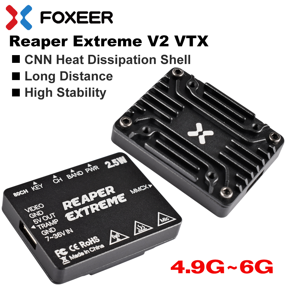Foxeer 4.9-6G Reaper Extreme V - Foxeer Reaper Extreme 2.5W Vtx review and price