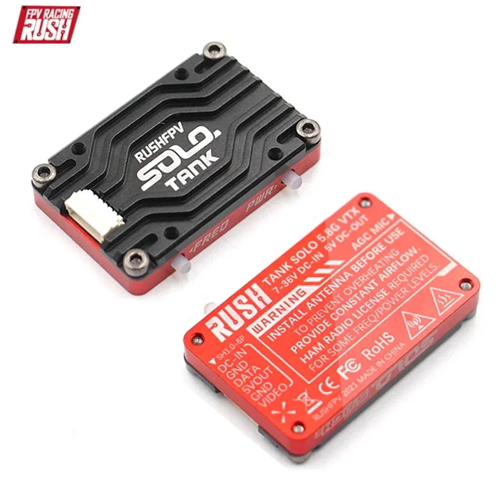 RushFPV Rush FPV Max Solo 2.5W - Rushfpv Rush Max Solo 5.8G 2.5W Vtx review and price