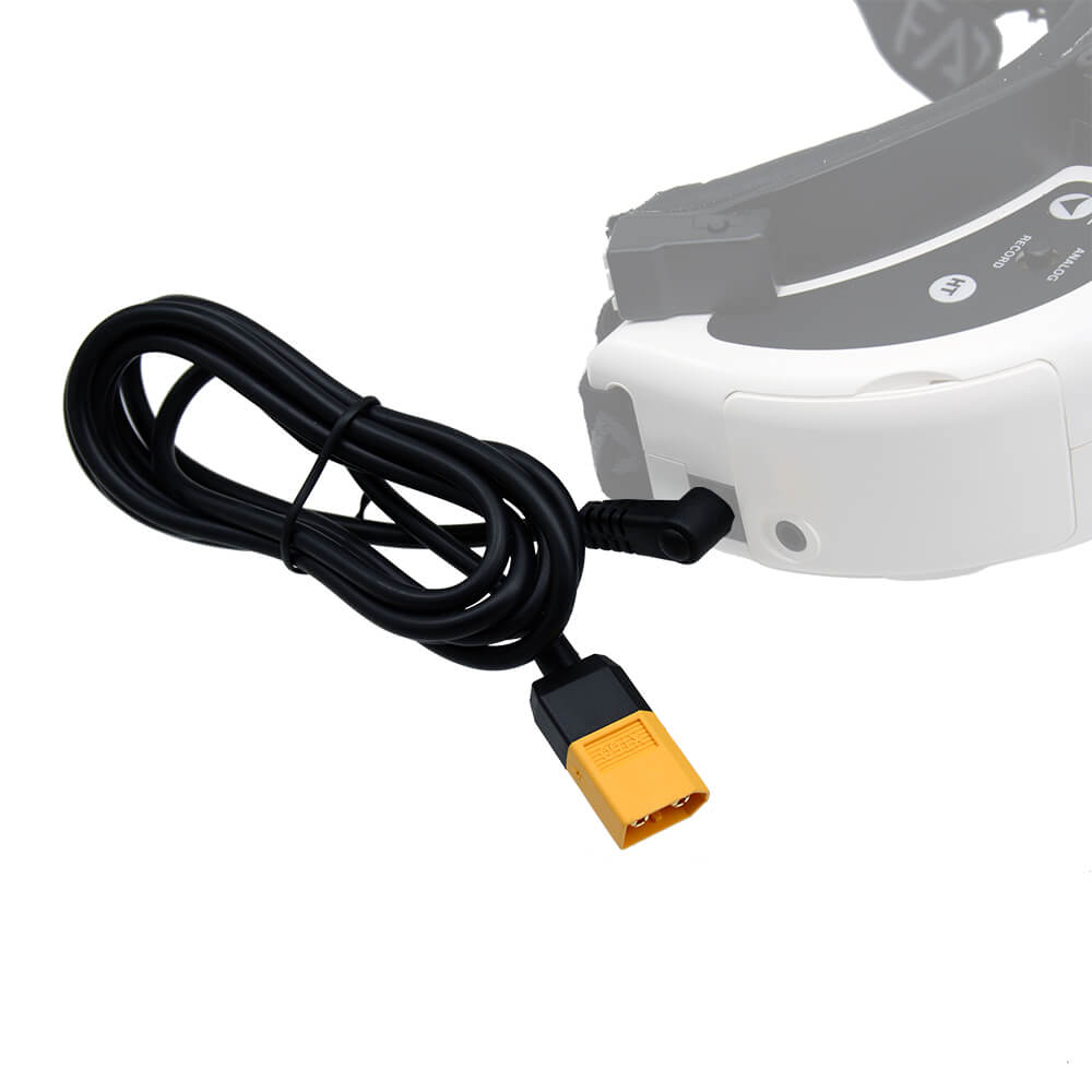 1.2M FPV Goggles Power Cable X - Skyzone Sky04X Pro Oled Fpv Goggles review and price