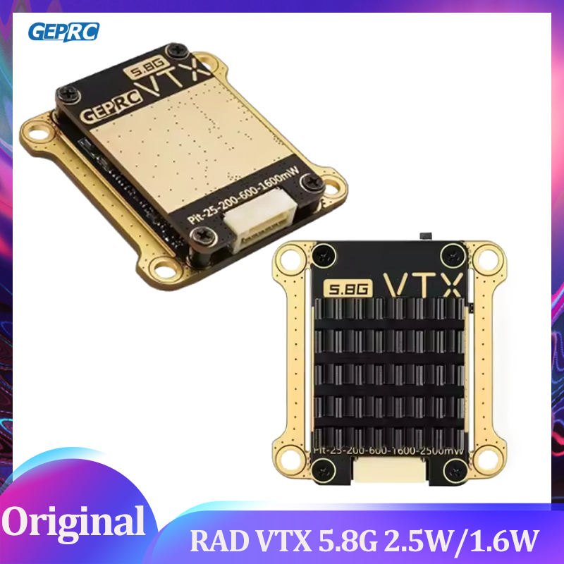 GEPRC RAD VTX 5.8G 1.6W 2.5W 4 - Geprc Rad Vtx 5.8G 2.5W review and price