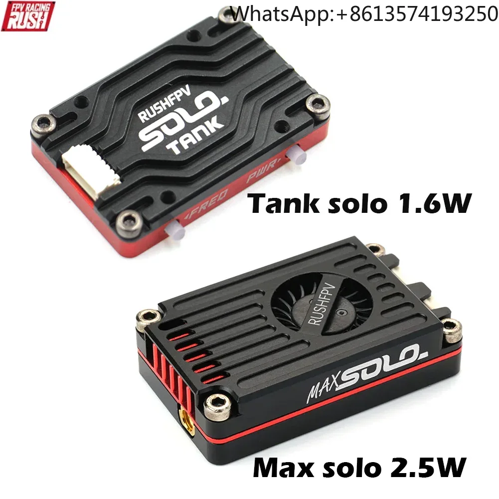 RUSHFPV RUSH MAX SOLO / TANK S - Rushfpv Rush Max Solo 5.8G 2.5W Vtx review and price