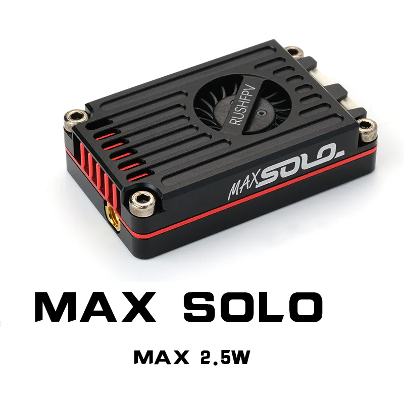 RUSHFPV RUSH MAX SOLO / TANK S - Rushfpv Rush Max Solo 5.8G 2.5W Vtx review and price