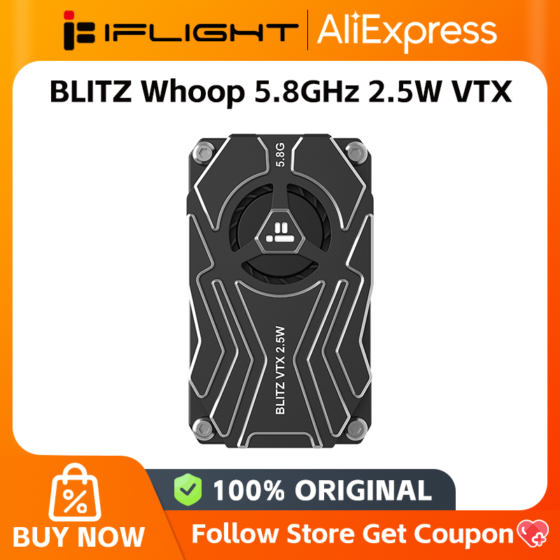 IFlight BLITZ Whoop 5.8G/4.9G  - Iflight Blitz 1.6W 5.8G Vtx review and price