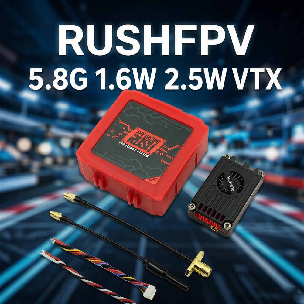 RUSHFPV RUSH MAX SOLO / TANK S - Rushfpv Rush Max Solo 5.8G 2.5W Vtx review and price